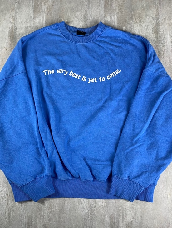 PacSun Other - PacSun Oversized Unisex Blue Graphic Crewneck Sweatshirt OneSize Streetwear Cozy